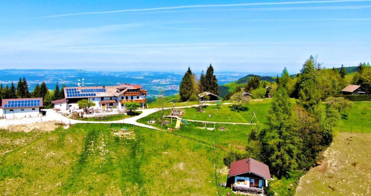 Holzhaus "Zum Schwarz'N" Apartment Aurach am Hongar Bagian luar foto